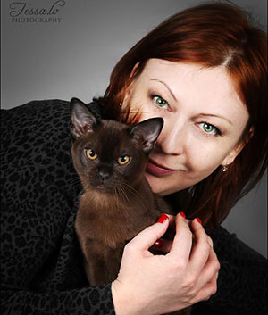 Фото Наталья Лукашова Питомник Бурманских кошек Magic Valley RU